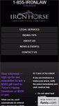 Mobile Screenshot of ironhorselawsc.com